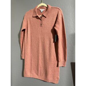 Stitch Market & Spruce Girls Polo Neck Long Sleeve Knitwear Dress Size 12/14 NWT